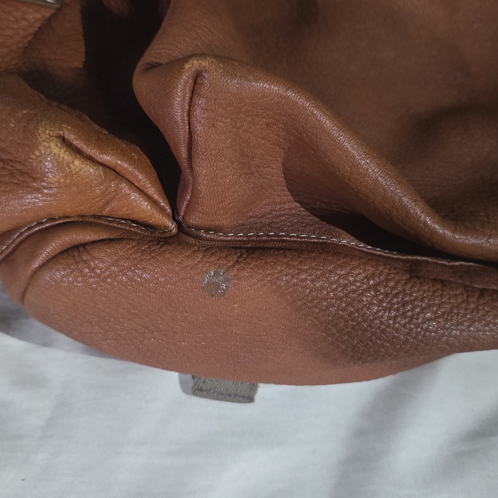 Classic Brown Leather Backpack - image 7